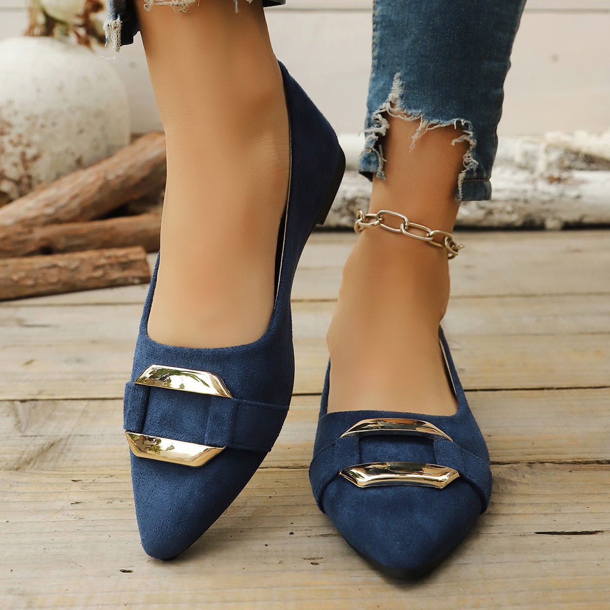 Women'S Fashion Shoes - Frühling und Herbst Elegante Spitze Sexy