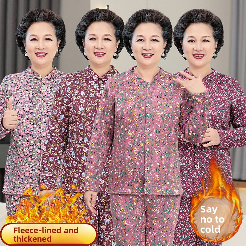 Women Fashion Over The Years - Wärmendes, modisches Thermounterwäsche-Set für Frauen im