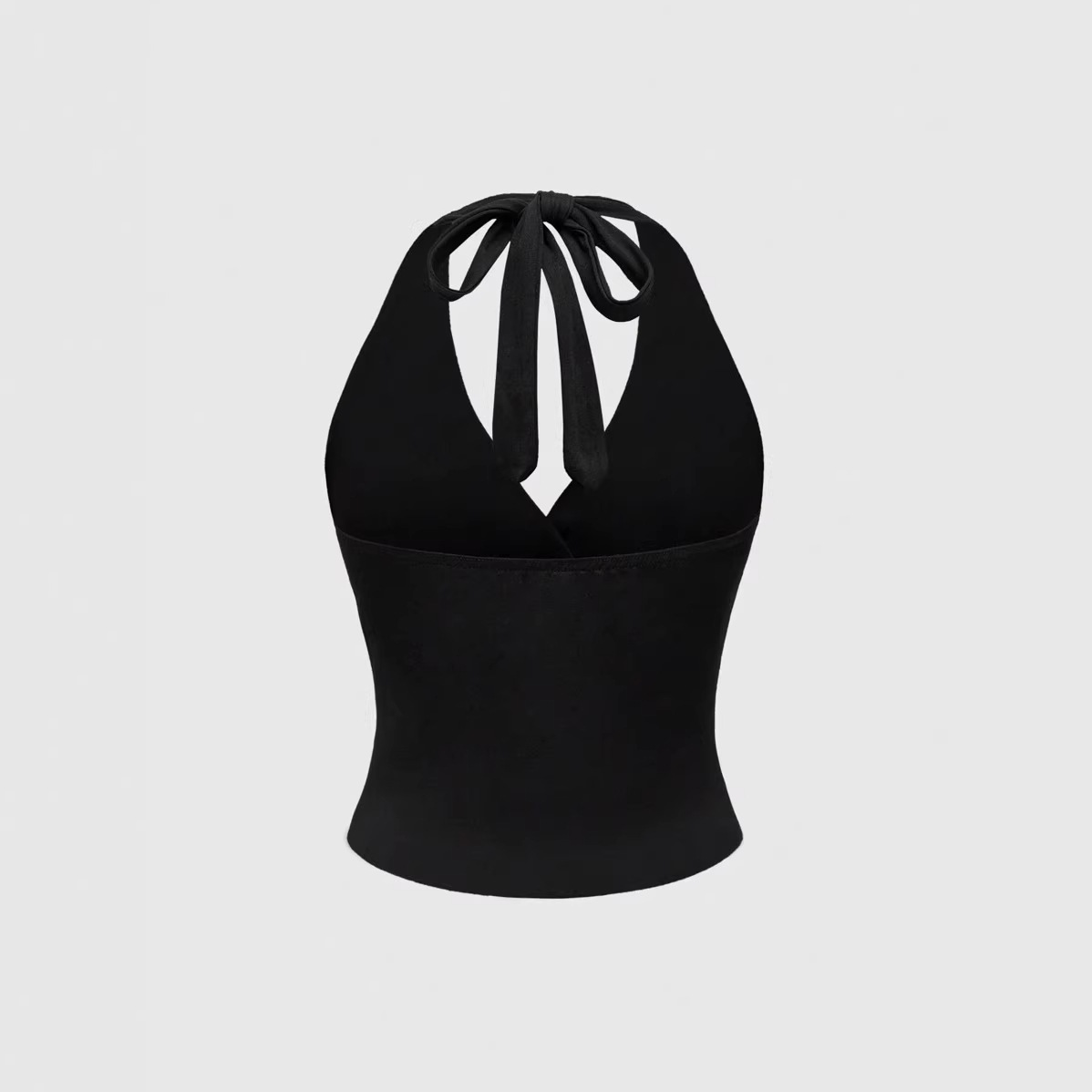 Women'S Fashion Vest Tops - Neues Modisches Neckholder-Tanktop, Sexy Einfarbiges, Figurbetontes,