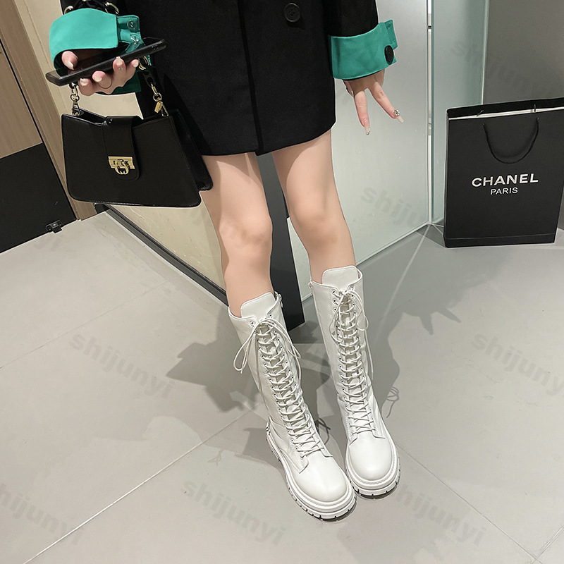 Damen Ritterstiefel Plateau Ch – Women'S Fashion Knee High Boots Bewertung und Preis