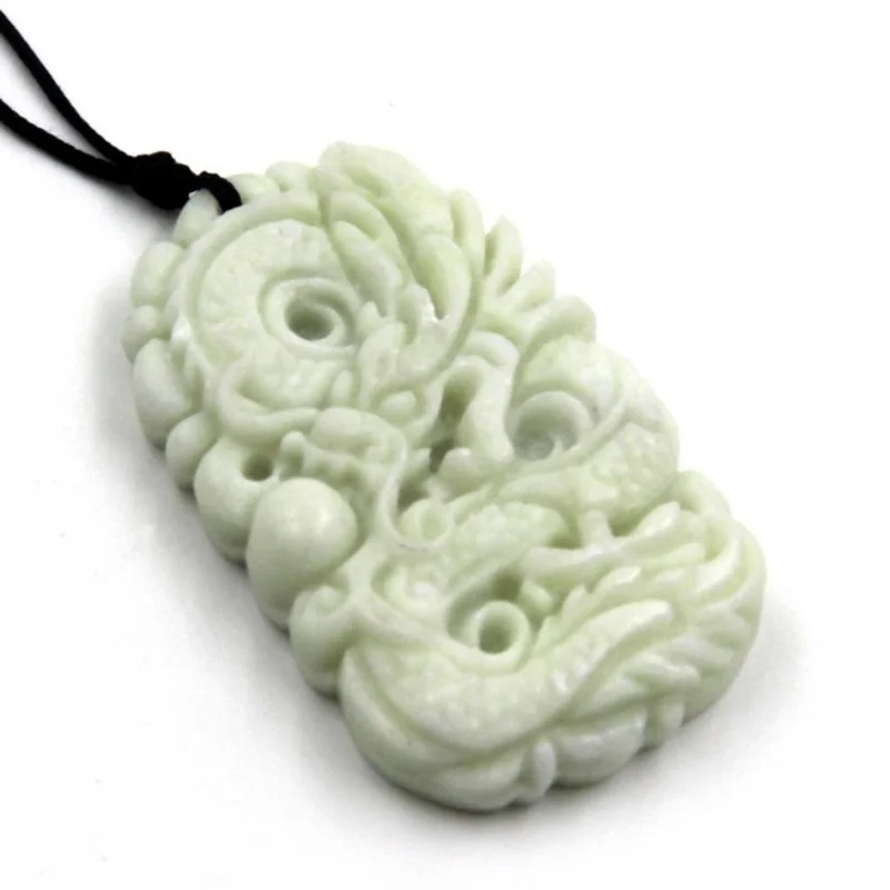 Natürliche Weiße jade Dragon P – Women'S Fashion Jewellery Bewertung und Preis