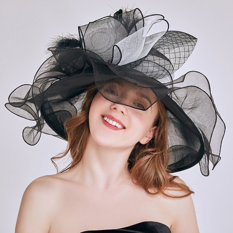 Modische Blumen-Fascinator-Hüt – Women'S Fashion Kentucky Derby Bewertung und Preis
