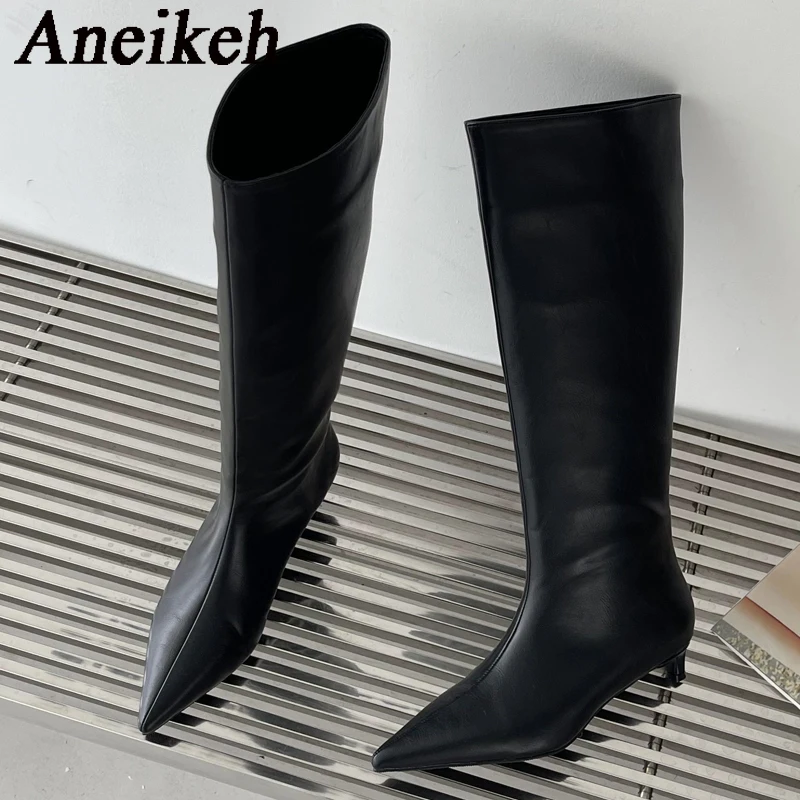 Aneikeh 2027 Modische Sexy Spi – Women'S Fashion Knee High Boots Bewertung und Preis