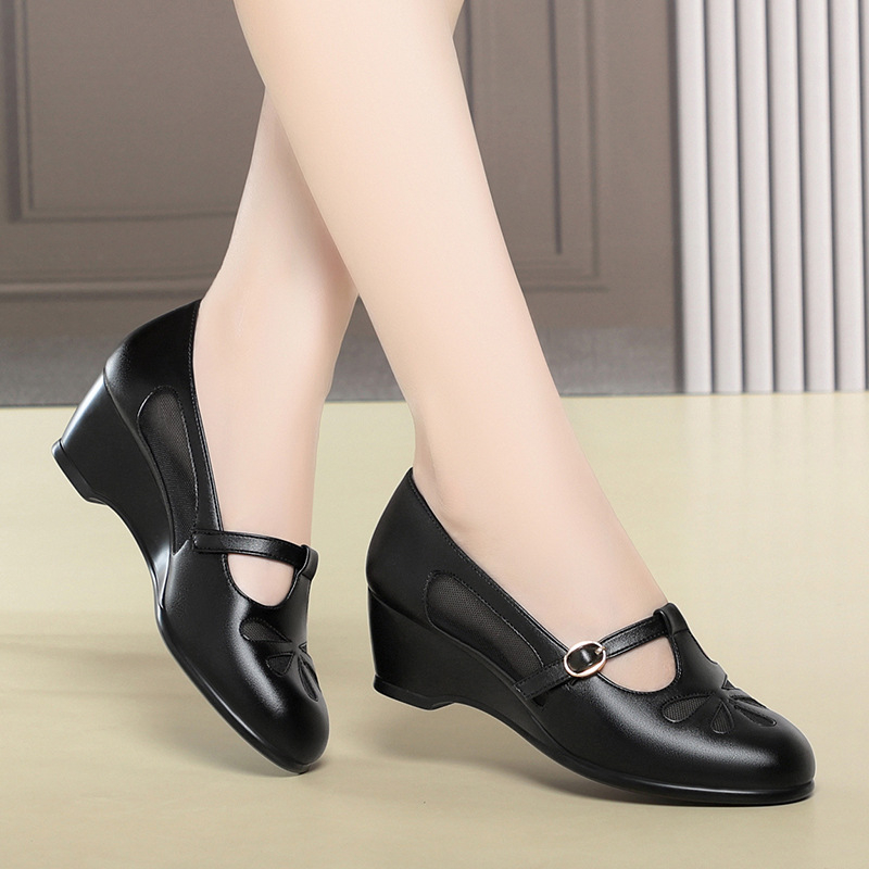 Sommer-Mesh-Schuhe mit Keilabs – Women'S Fashion Shoes Bewertung und Preis