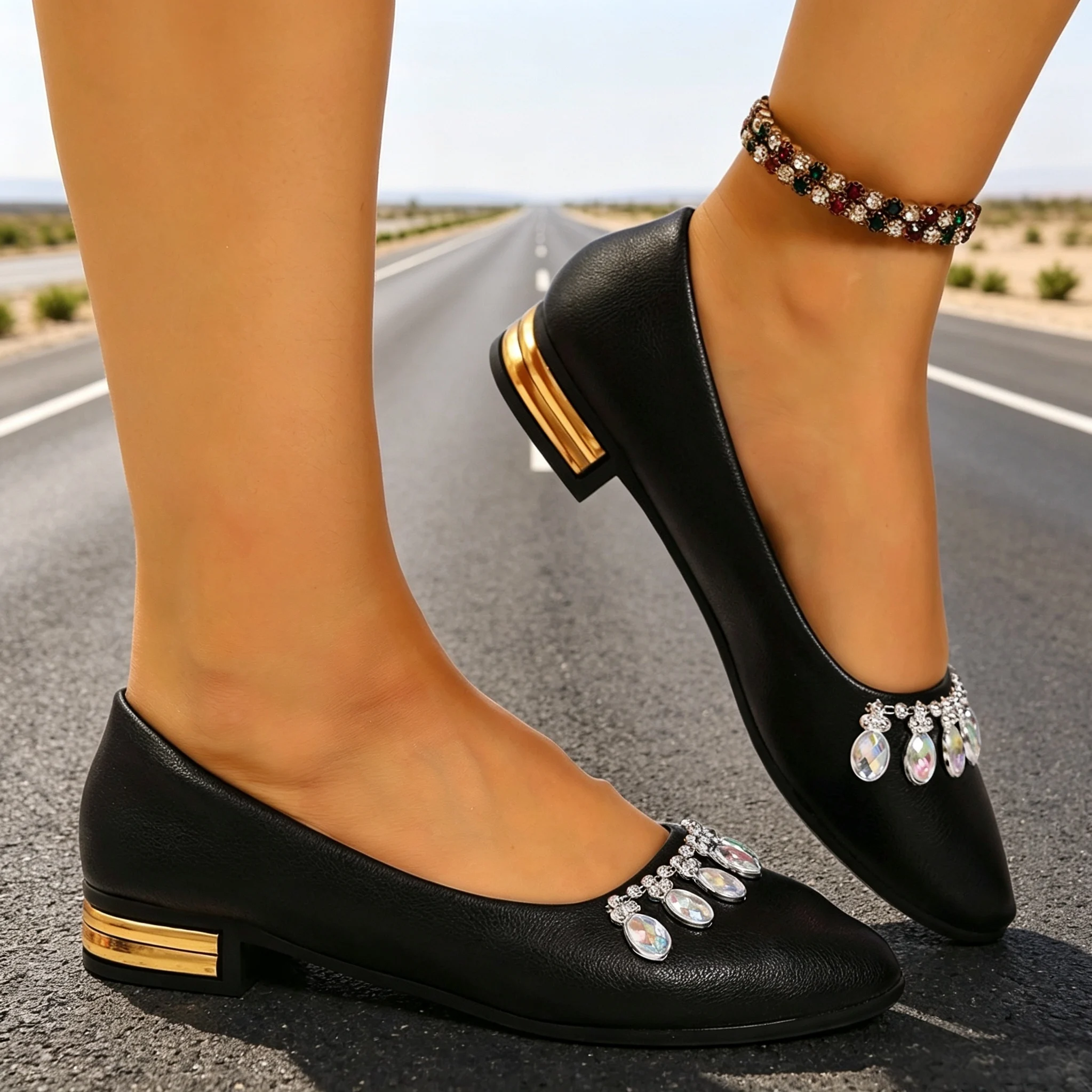 Damen Flache Schuhe mit Spitze – Women'S Fashion Shoes Bewertung und Preis