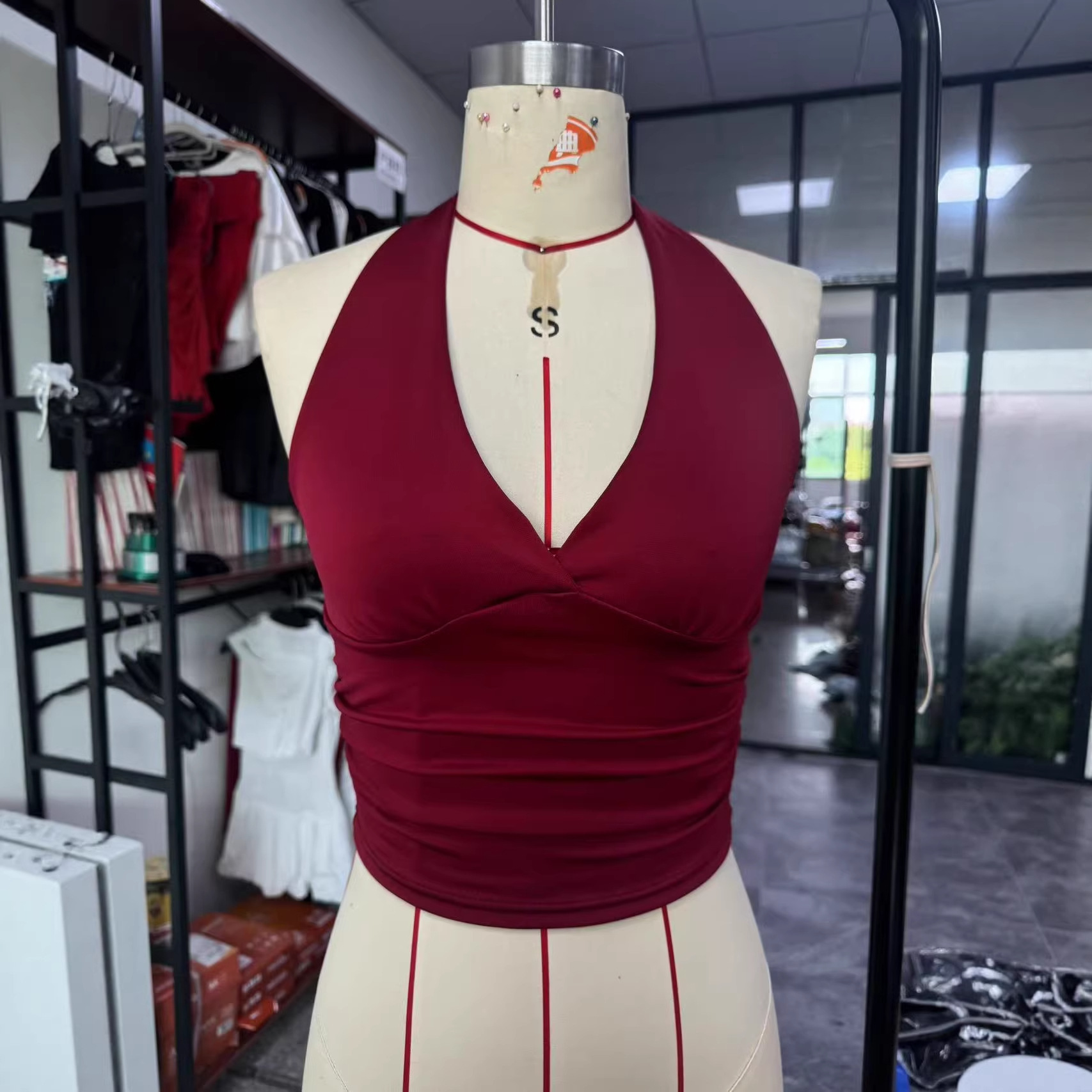 Neues Modisches Neckholder-Tan – Women'S Fashion Vest Tops Bewertung und Preis
