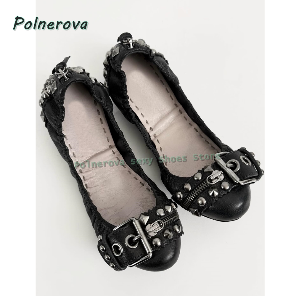 Nieten-Gürtelschnallen Mary Ja – Women'S Fashion Shoes Bewertung und Preis