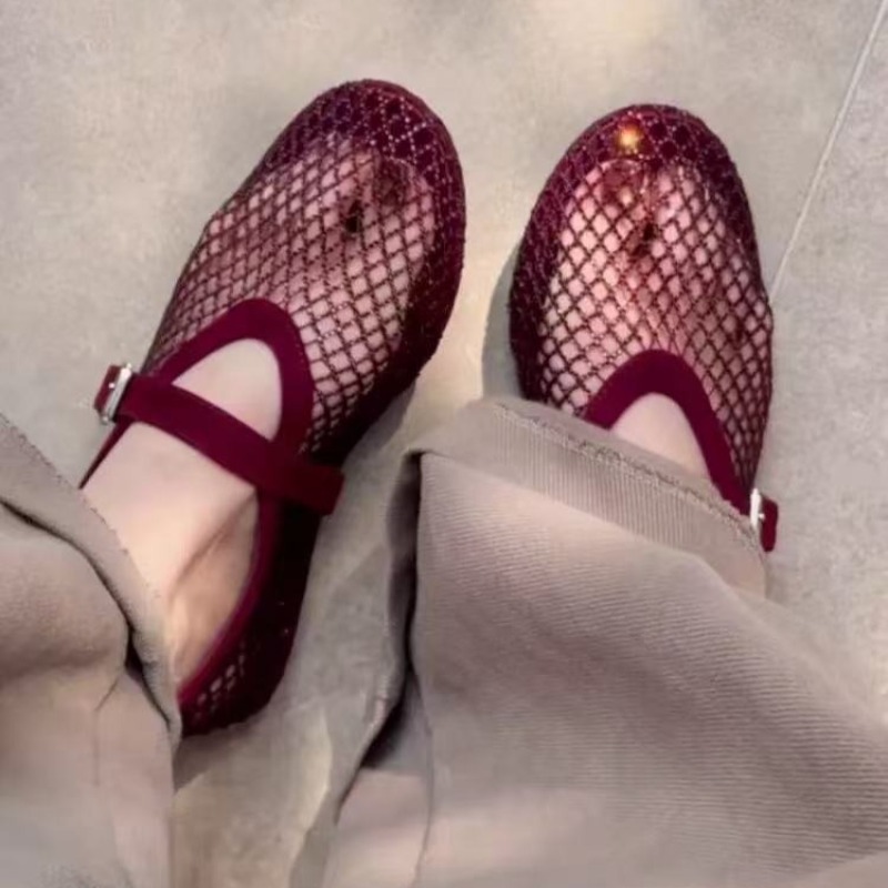 Hohle Strass-Baotou-Sandalen f – Women'S Fashion Shoes Bewertung und Preis