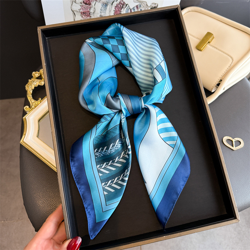 2026 neue Geometrie Druck Seid – Women Fashion Necktie Bewertung und Preis